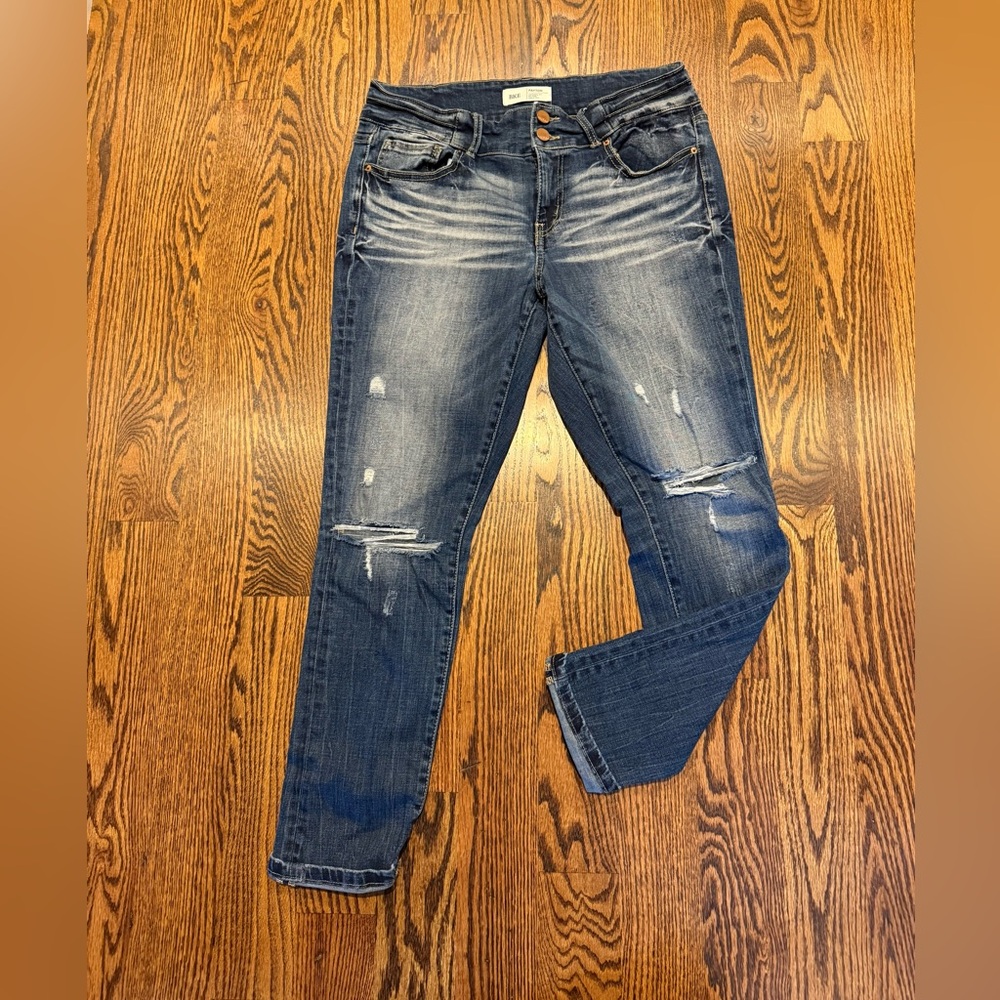 BKE Payton distressed skinny jean